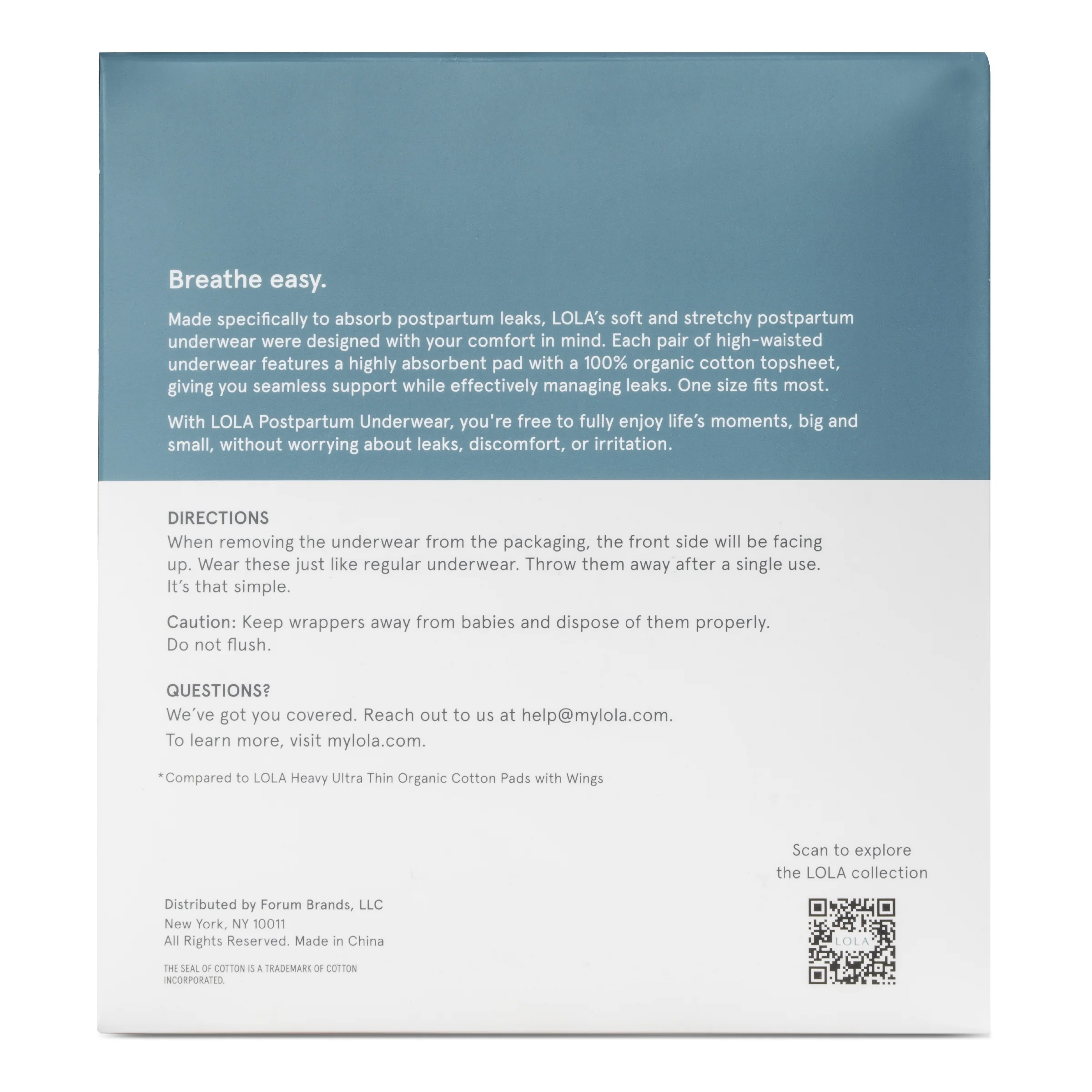 Organic Disposable Postpartum Underwear - Image 11